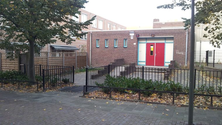 Interieur van Oefenruimte in Buurthuis Het Zwaluwnest