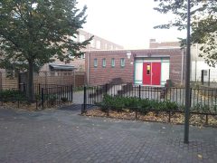 Interieur van Oefenruimte in Buurthuis Het Zwaluwnest