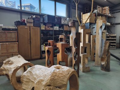 Interieur van Ontmoetingsruimte in Cultureel centrum Het Palet