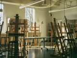 Interieur van Studio in Wijkcentrum De Waterlelie
