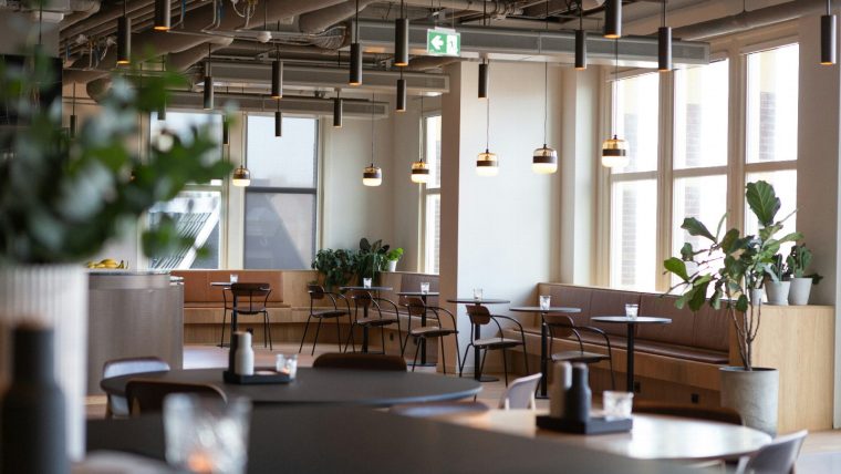 Interieur van Creatieve ruimte in Multifunctioneel centrum Het Kompas