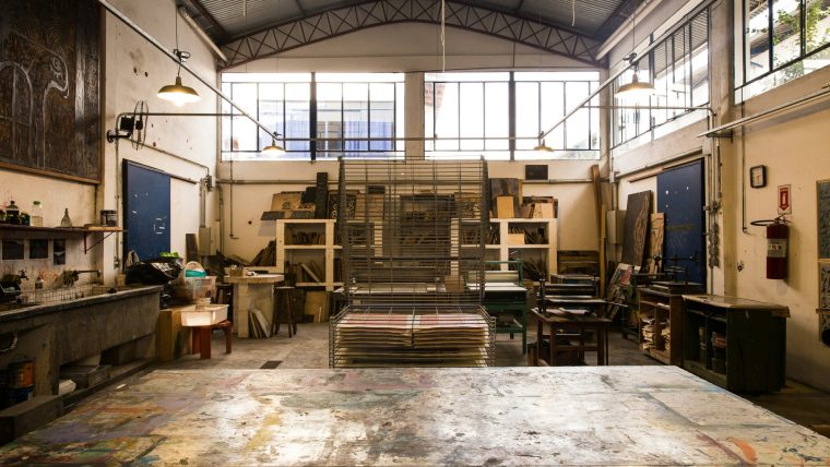Interieur van Beweegruimte in Wijkgebouw Het Veer