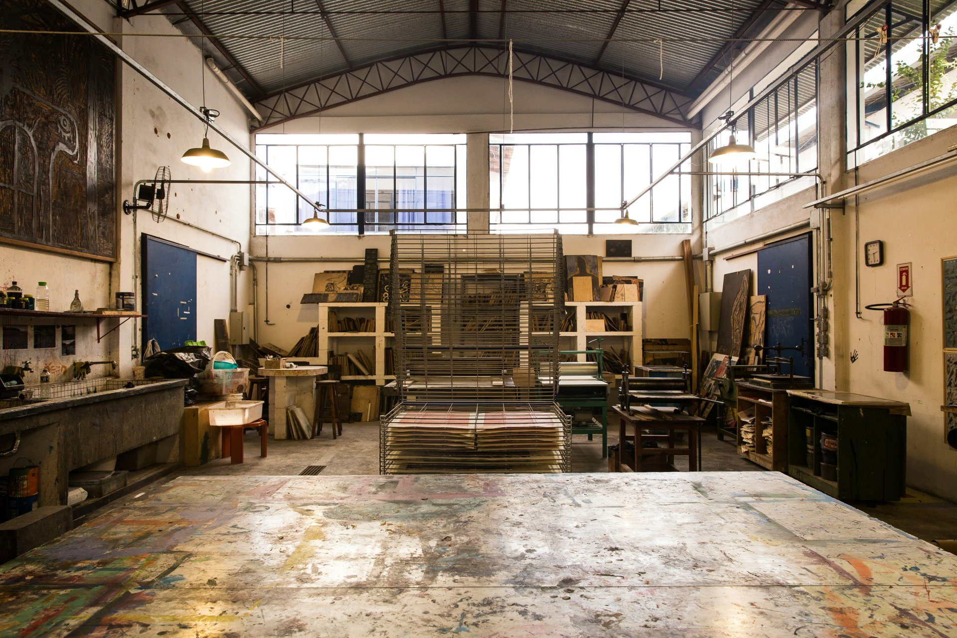 Interieur van Beweegruimte in Wijkgebouw Het Veer