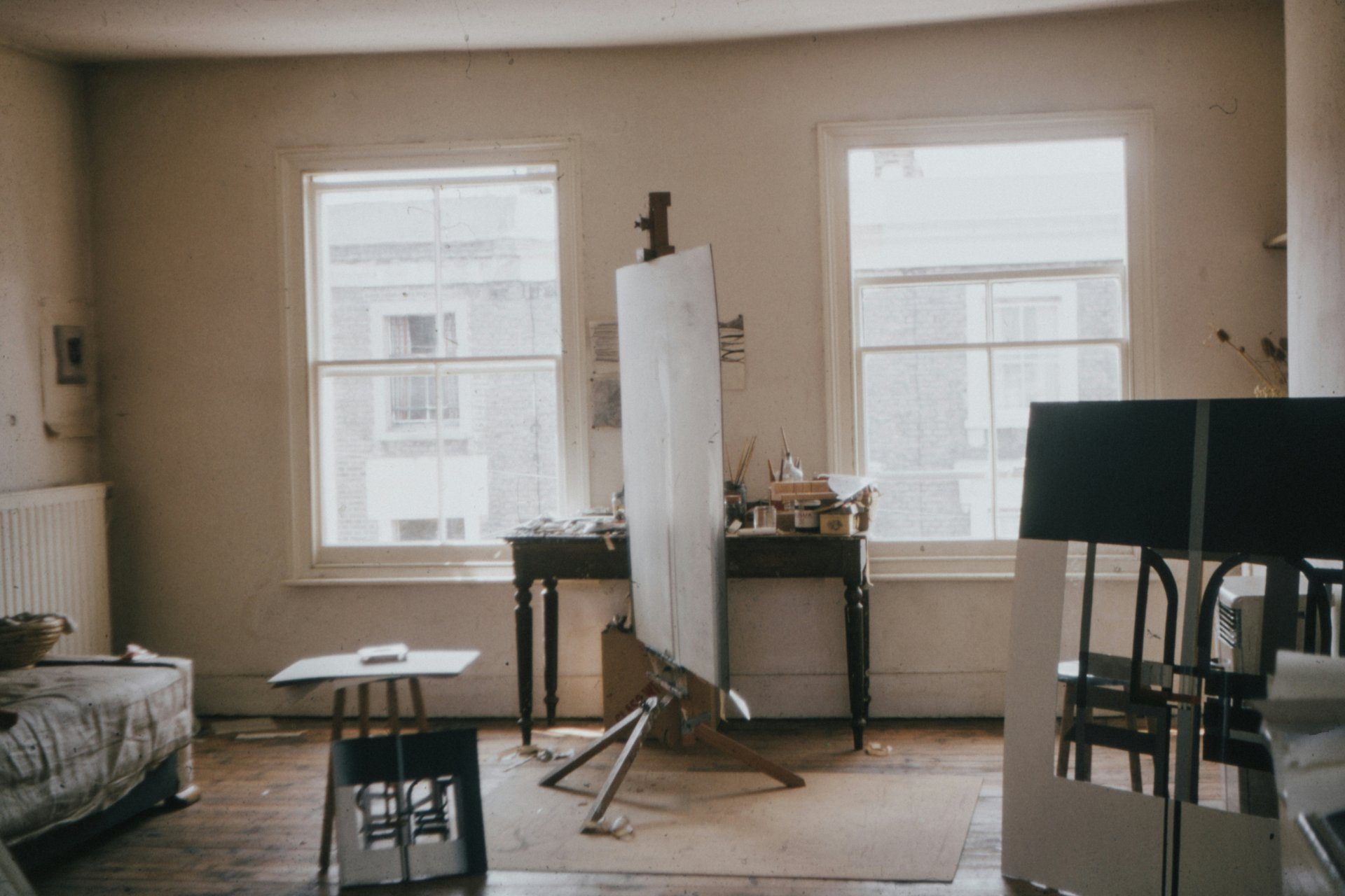 Interieur van Huiskamer in Wijkgebouw De Linde