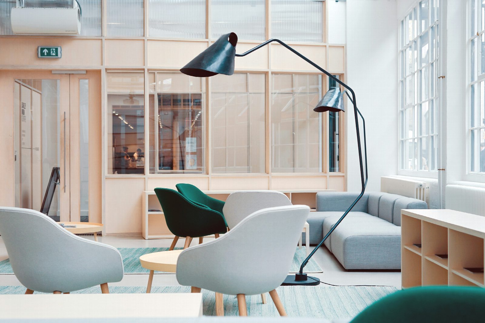 Interieur van Foyer in Broedplaats De Driesprong
