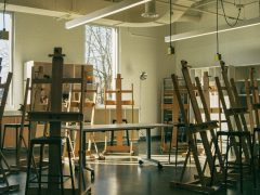 Interieur van Foyer in Wijkcentrum Het Baken