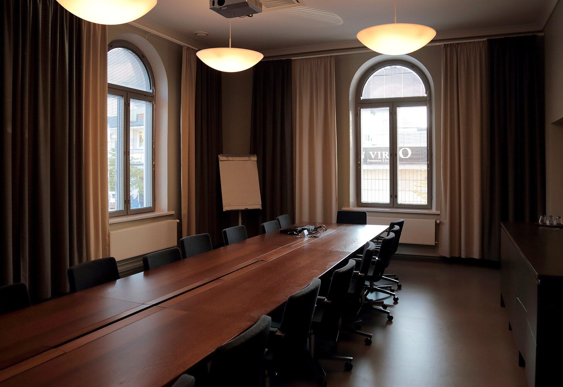 Interieur van Kantoorruimte in Cultureel centrum Het Palet