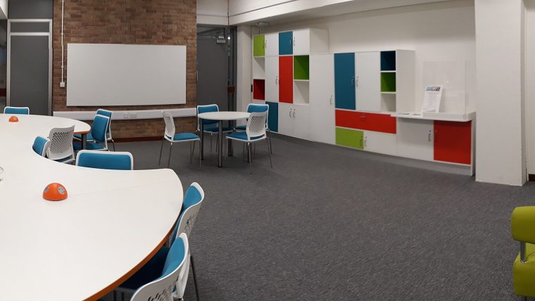 Interieur van Studio in Buurthuis Het Zwaluwnest