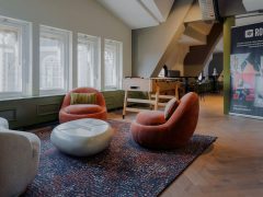 Interieur van Gymzaal in Sporthal Zuiderpolder