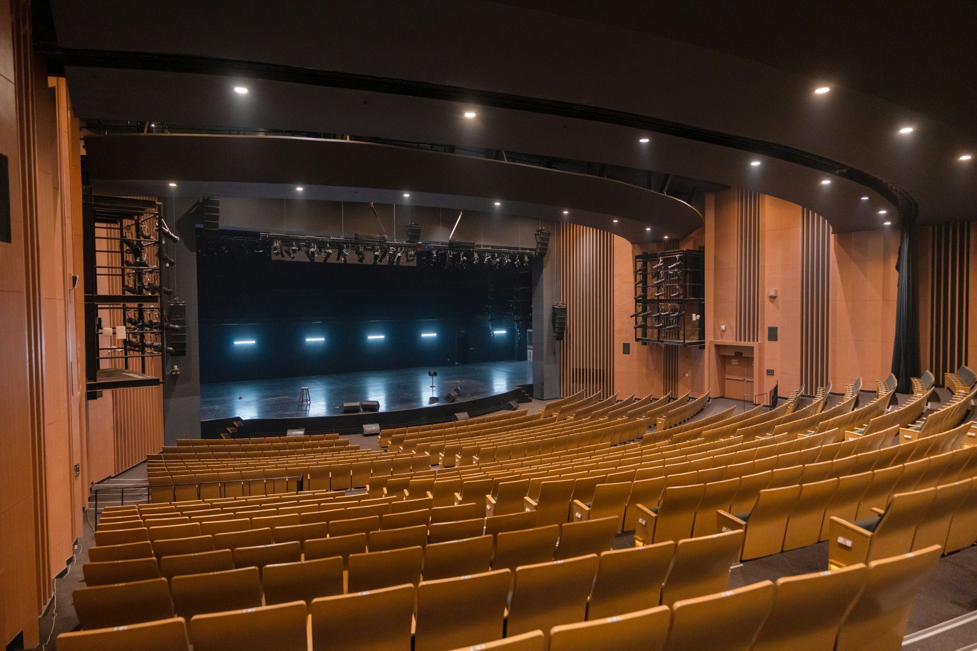 Interieur van Muziekruimte in Wijkgebouw Het Veer